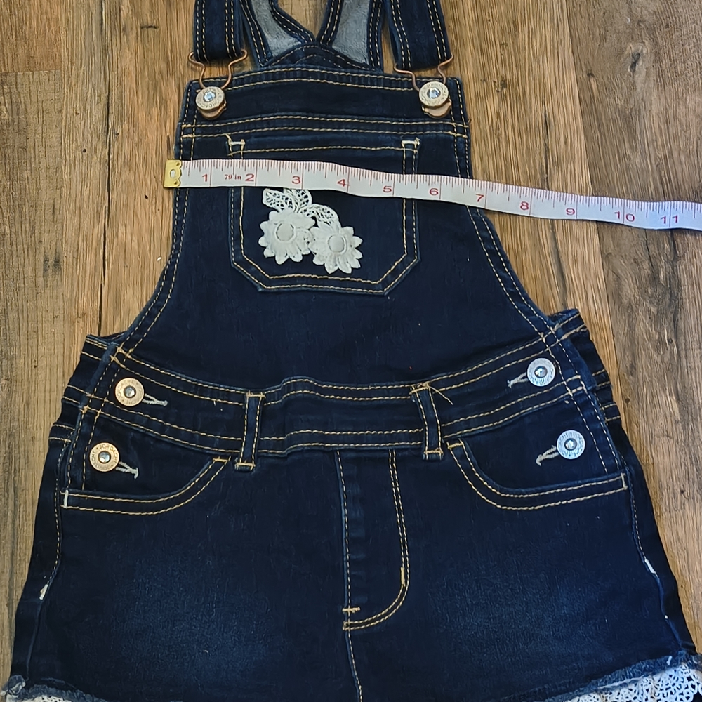 Jordache Blue Denim Overalls Classic Style